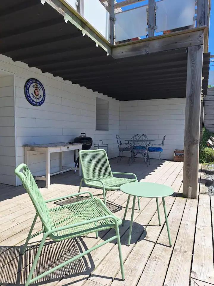 Appartement Moderne Avec Terrasse - Proche Mer Agon-Coutainville Bagian luar foto