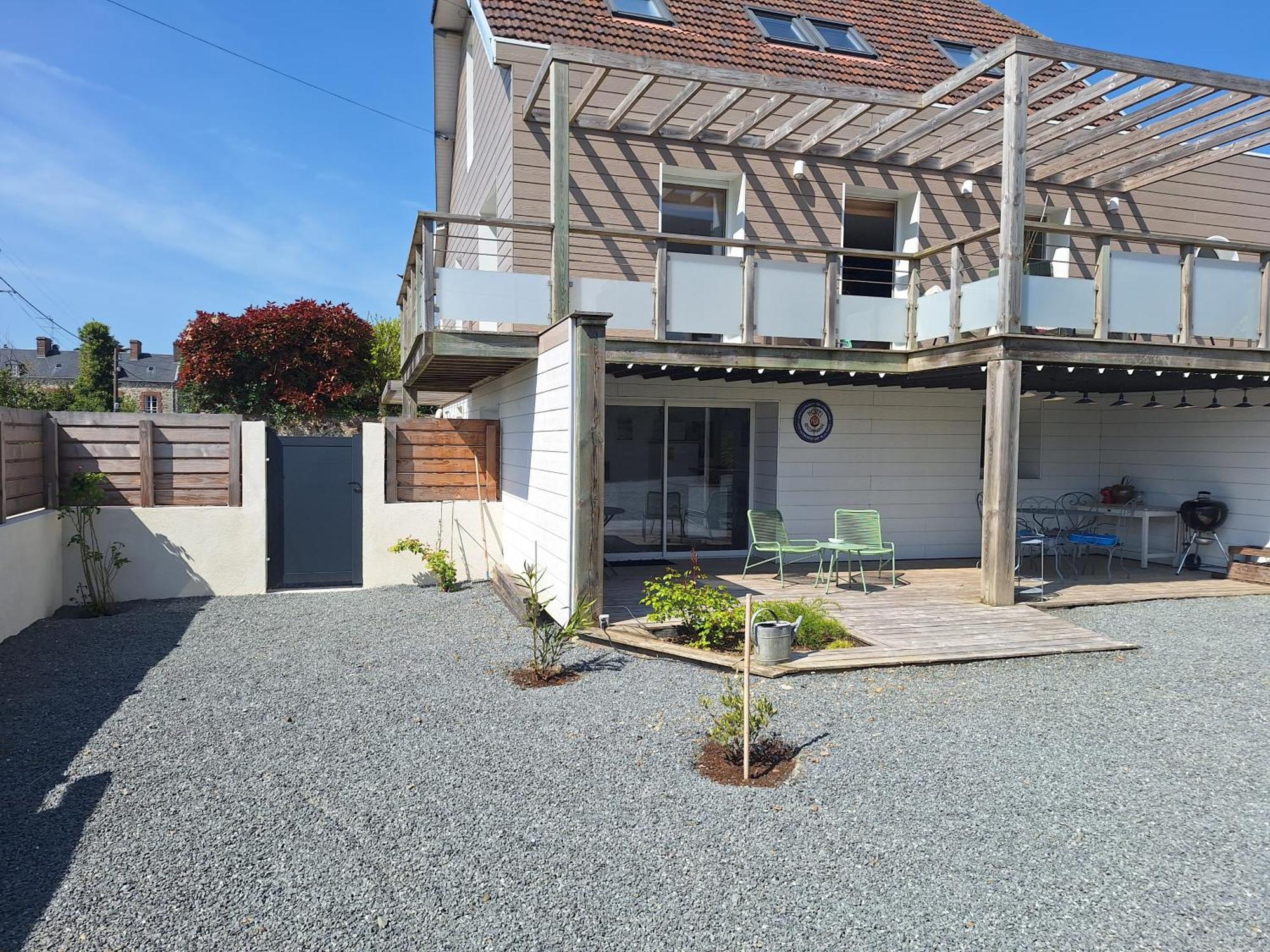 Appartement Moderne Avec Terrasse - Proche Mer Agon-Coutainville Bagian luar foto